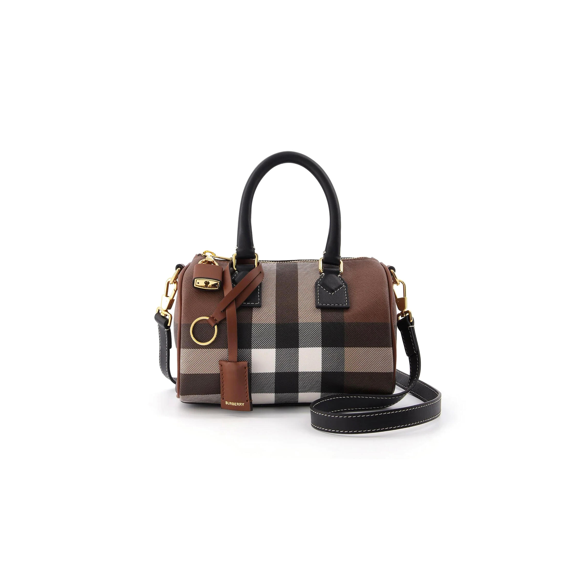 Bv*b*rry check mini bowling bag 806966311 (18.5*12*11cm)